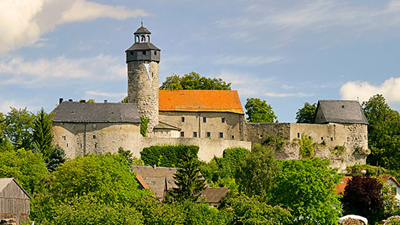 Felsengarten Sanspareil and Burg Zwernitz (Rock garden Sanspareil and Zwernitz castle)